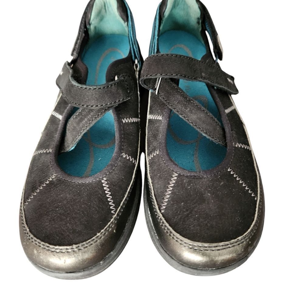 Aravon by New Balance Womens Briana Slip-on Leather Mary Jane Casual Shoes 6B - Picture 2 of 11